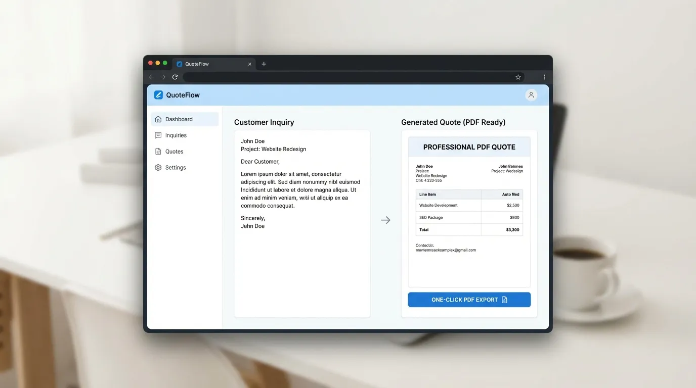 Automatischer Angebotsgenerator -- Lösung