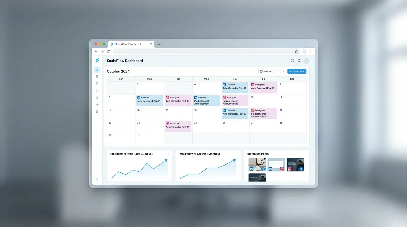 Social Media Autopilot -- Lösung